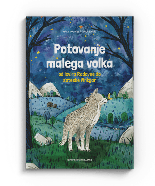 Potovanje malega volka - slikanica